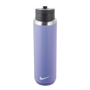 Nike Purple Recharge Straw Stainless Steel Bottle